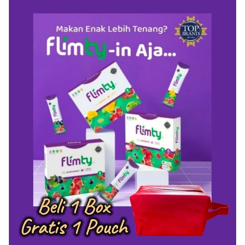 Flimty Rasberry & Blackcurrant Fiber Drink (Free Pouch) | Shopee Malaysia