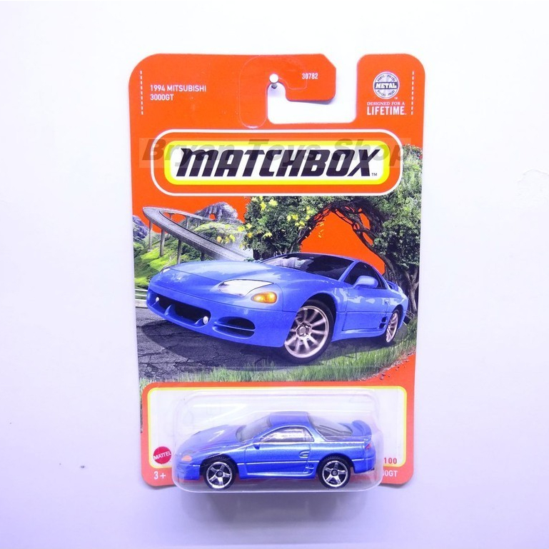 Matchbox 1994 Mitsubishi 3000GT Diecast Car - Blue 74/100 Series | Collectible Model Car - View #5