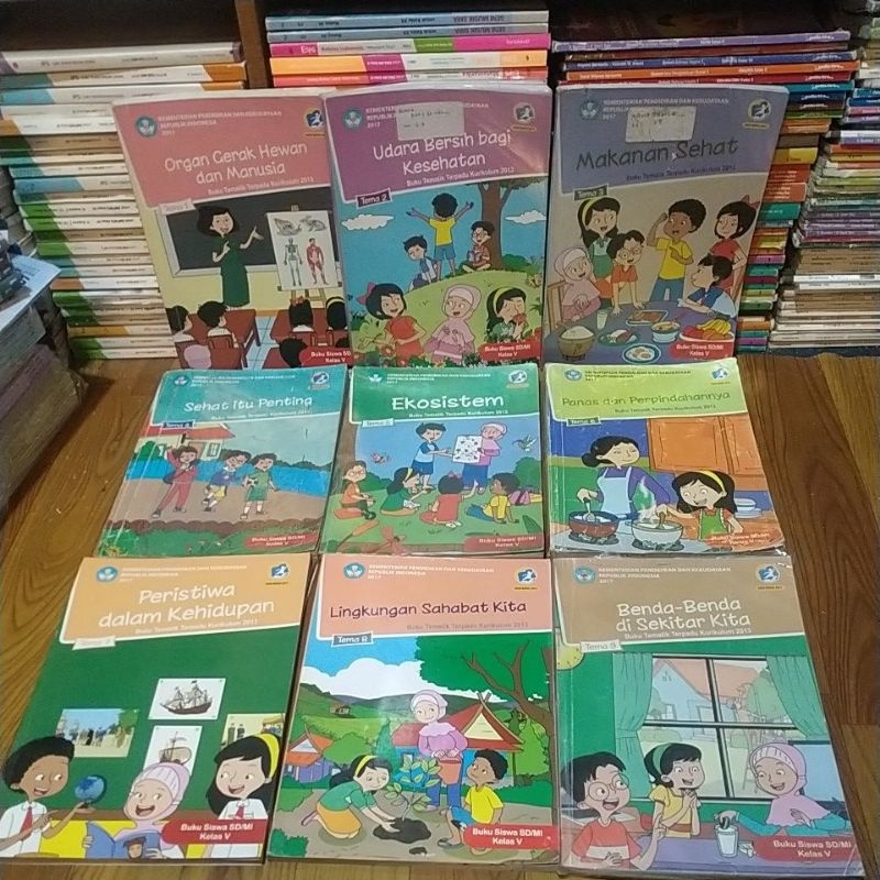 INTEGRATED THEMATIC PACKAGE BOOK GRADE 5 SD Themes 1,2,3,4,5,6,7,8,9 ...