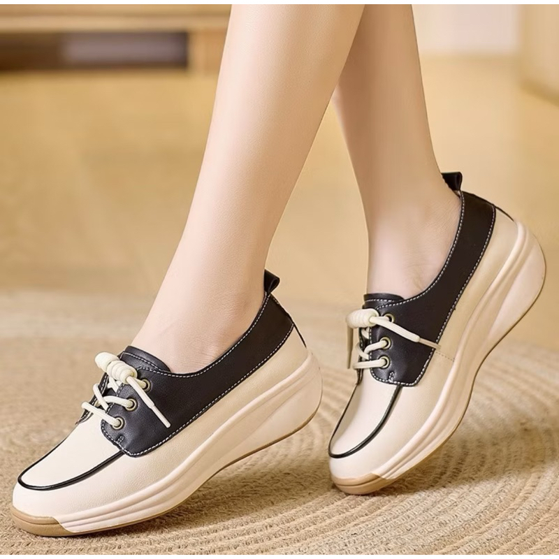 Free Shipping BestSeller Latest Aliza Simple Strap Heel Sneakers Shopee Malaysia