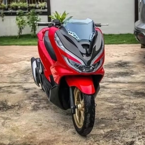 LOKAL Local PCX 150 Visor - Thai model PCX 150 Visor Plus 3mm Thickness ...
