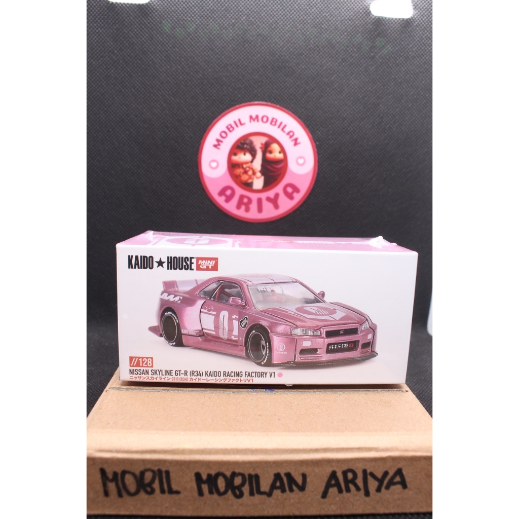 Kaido House x Mini GT Nissan Skyline GT-R R34 Kaido Racing Factory V1 ...
