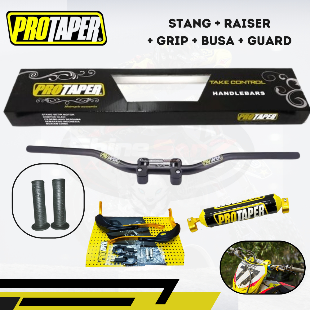 Original LOW TYPE PROTAPER HANDLEBAR KLX/TRAIL/VIXION/TIGER/NMAX/PCX ...