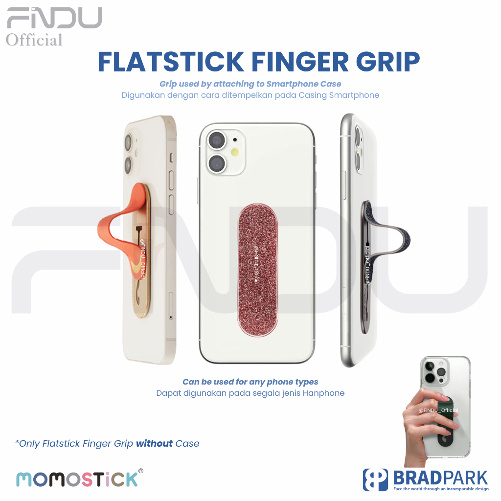 Phone Accessories Momo Stick Phone Grip BRADPARK UNIVERSAL