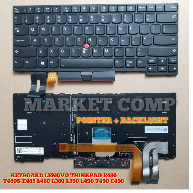 Original Lenovo Tastatur Für ThinkPad T480s T490 E480 E485 E490