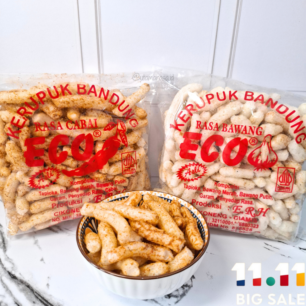Original ECO Gurilem Bandung Crackers Shopee Malaysia