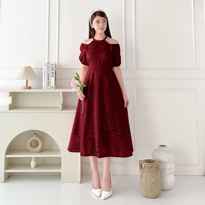 LENORA DRESS | ML XL | 4 Colors | Party Dress Invitation Fashion Women's  Clothing Teenagers Adults VIral Christmas Formal Casual | Shopee Malaysia