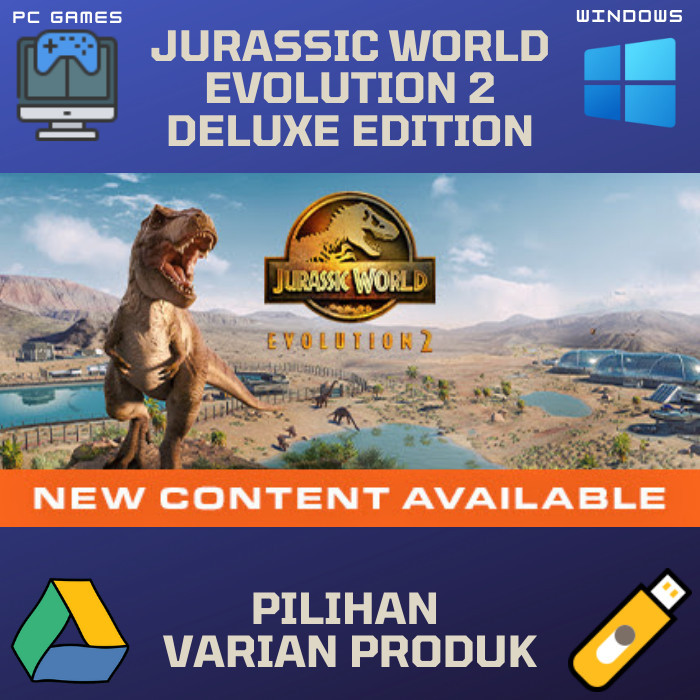 Jurassic World Evolution 2 Deluxe Edition | Shopee Malaysia