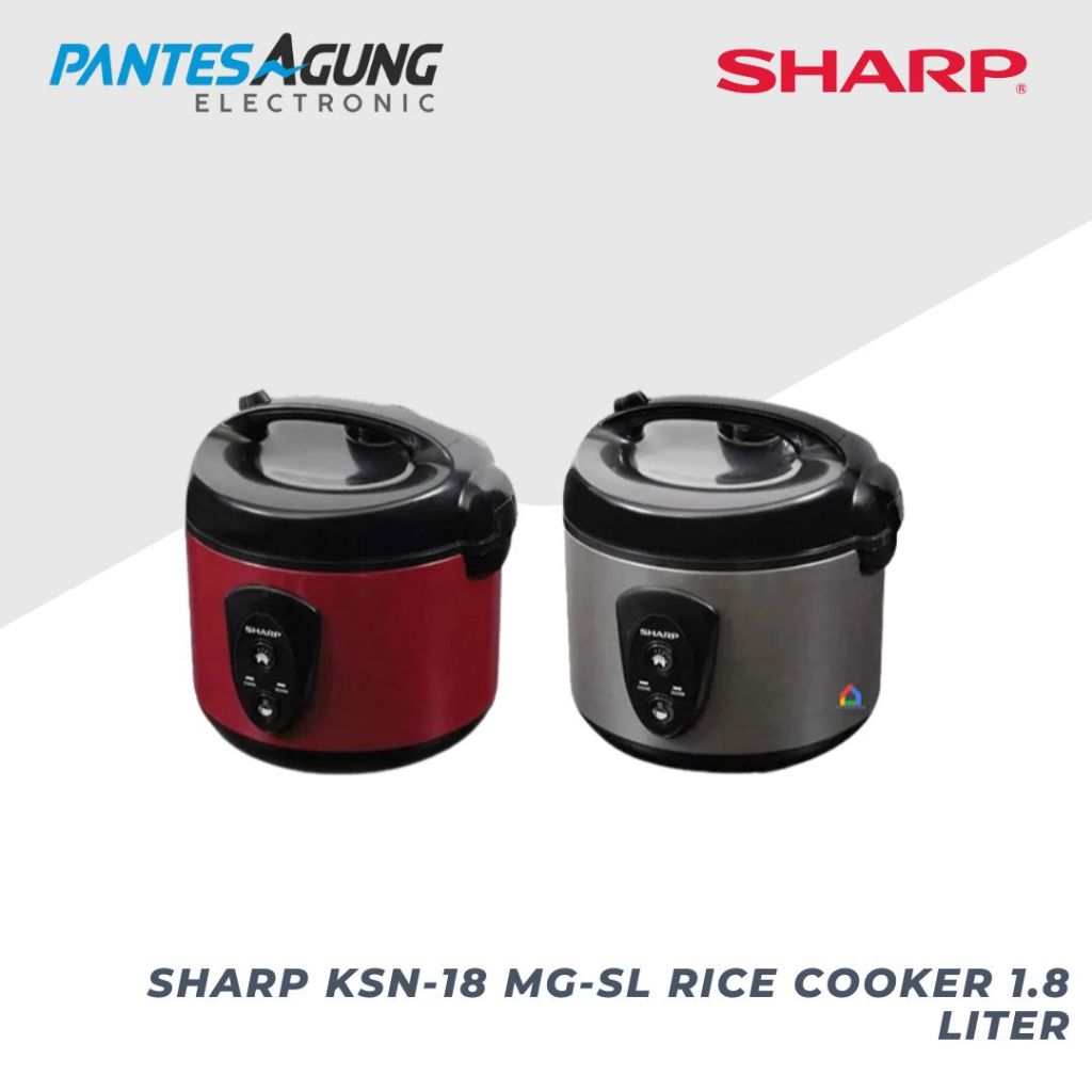 Sharp KSN-18 MG-SL RICE COOKER 1.8 LITER | Shopee Malaysia
