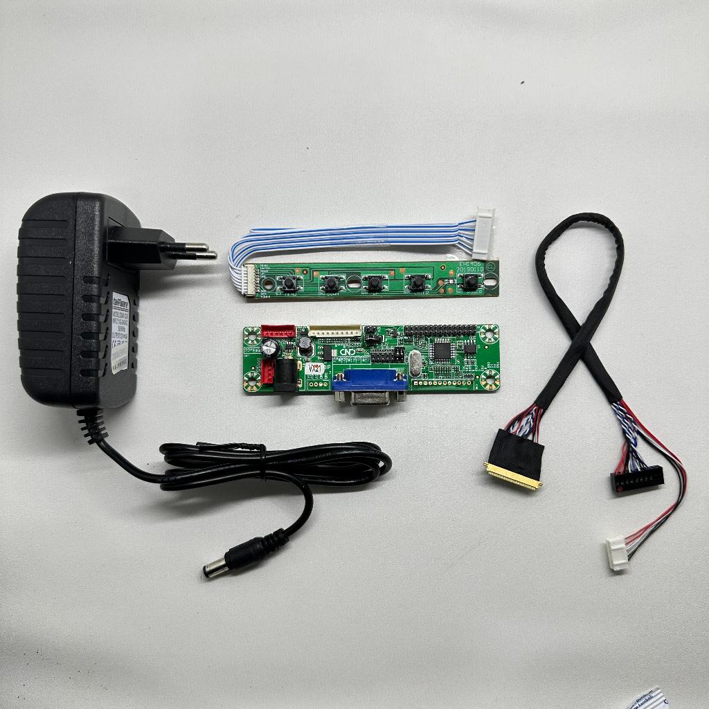 Universal Controller Board VGA mainboard LCD LED Monitor Adjust HD-FHD ...