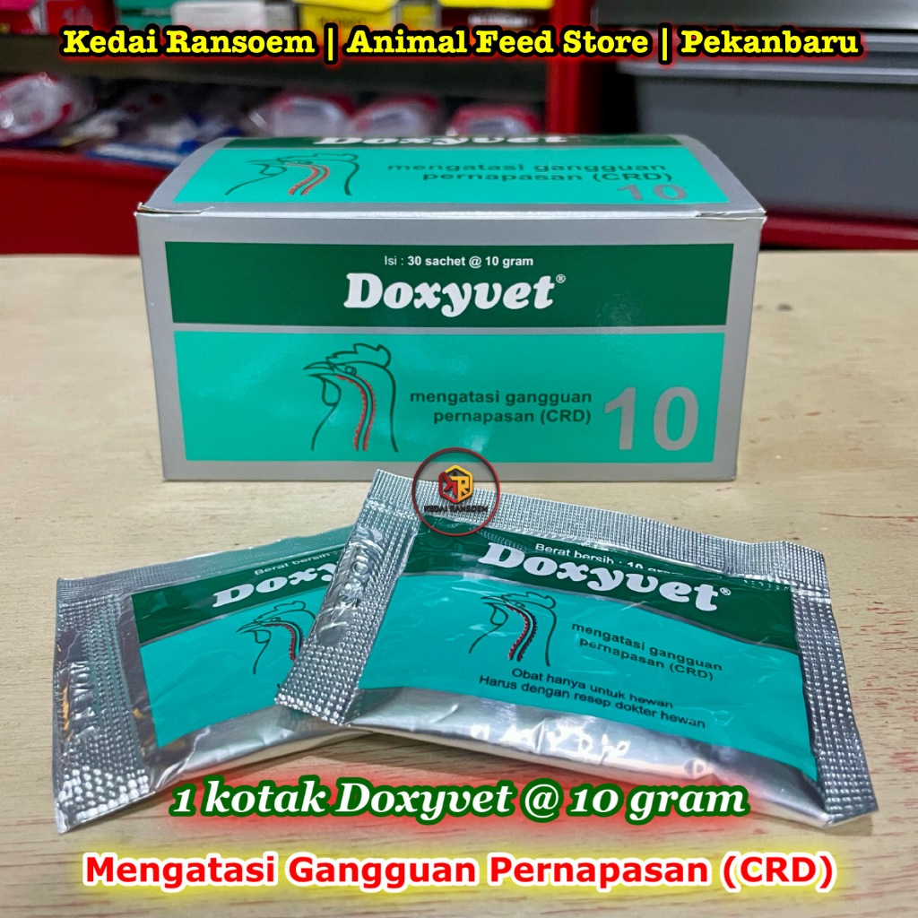 1 box of Doxyvet @ 10 gr | Contents 30 Sachets | CRD Medicine to ...