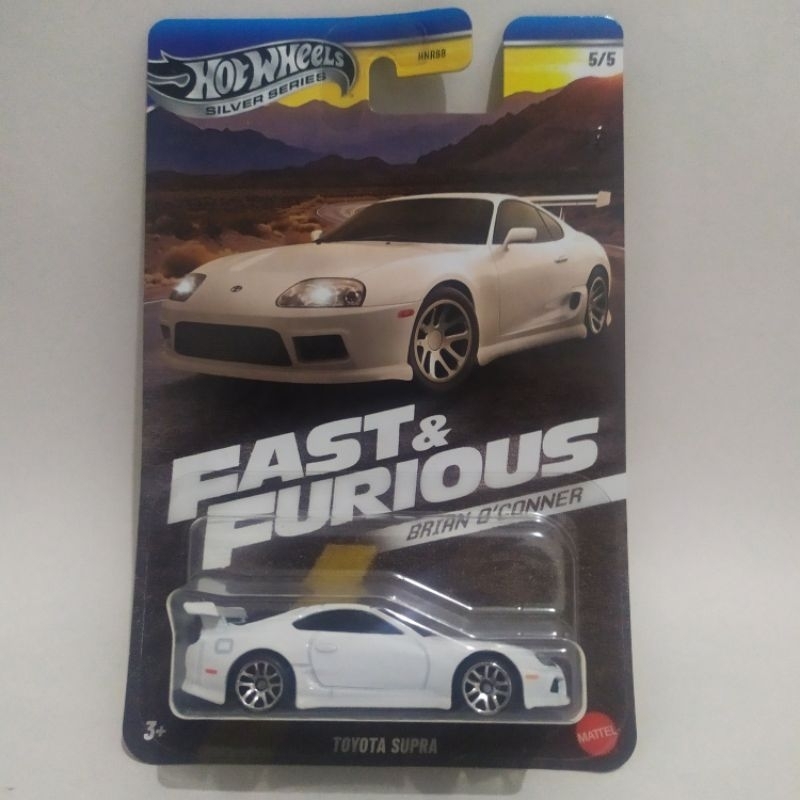 Hot Wheels Fast & Furious Toyota Supra - Brian O'Conner Auto 1:64 Modell