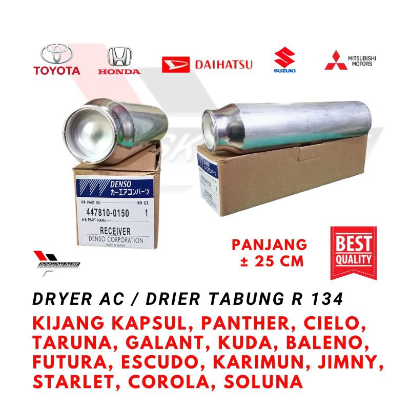 Drayer Drier Dryer Filter AC R134 Toyota Kijang Capsule Isuzu Panther ...