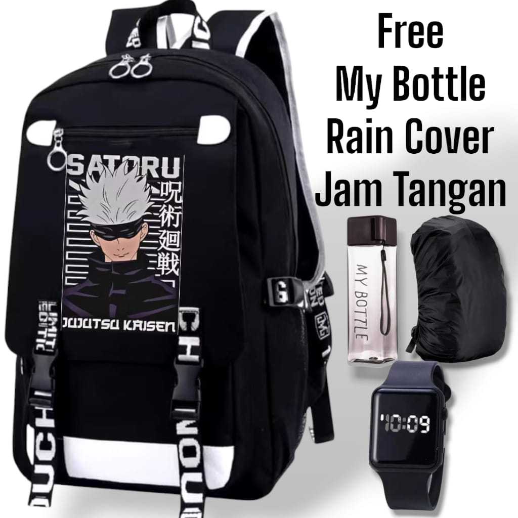 Destinys TORE - BOYS' SCHOOL BACKPACK GOJO SATORU JUJUTSU KAISEN ANIME ...