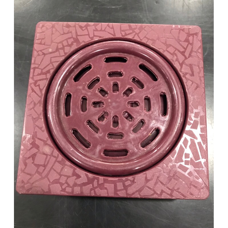 Plastic Floor Drain/Plastic Bathroom Filter Maroon Color | Shopee Malaysia
