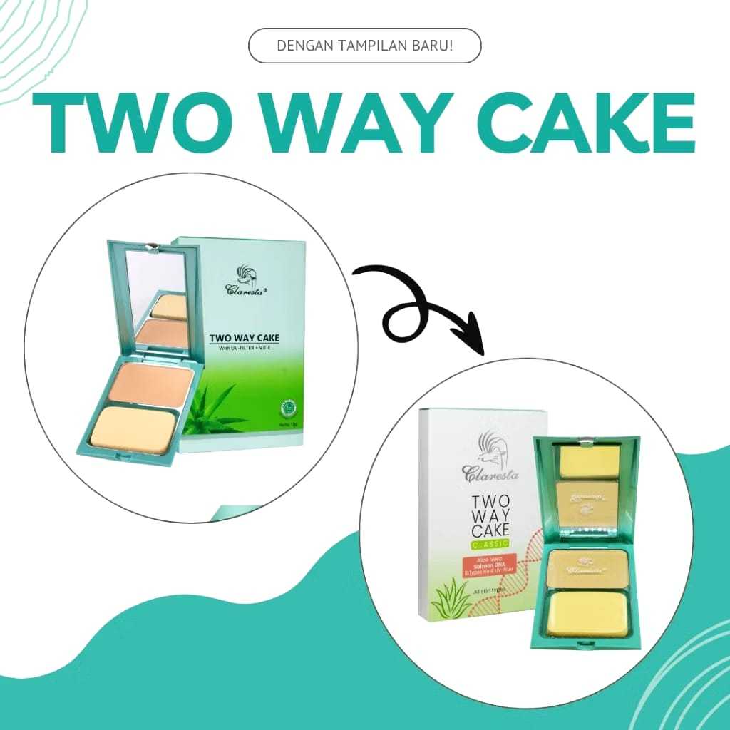 CLARESTA Powder two way cake /Reffil Powder TWC ~ 100% Original ...
