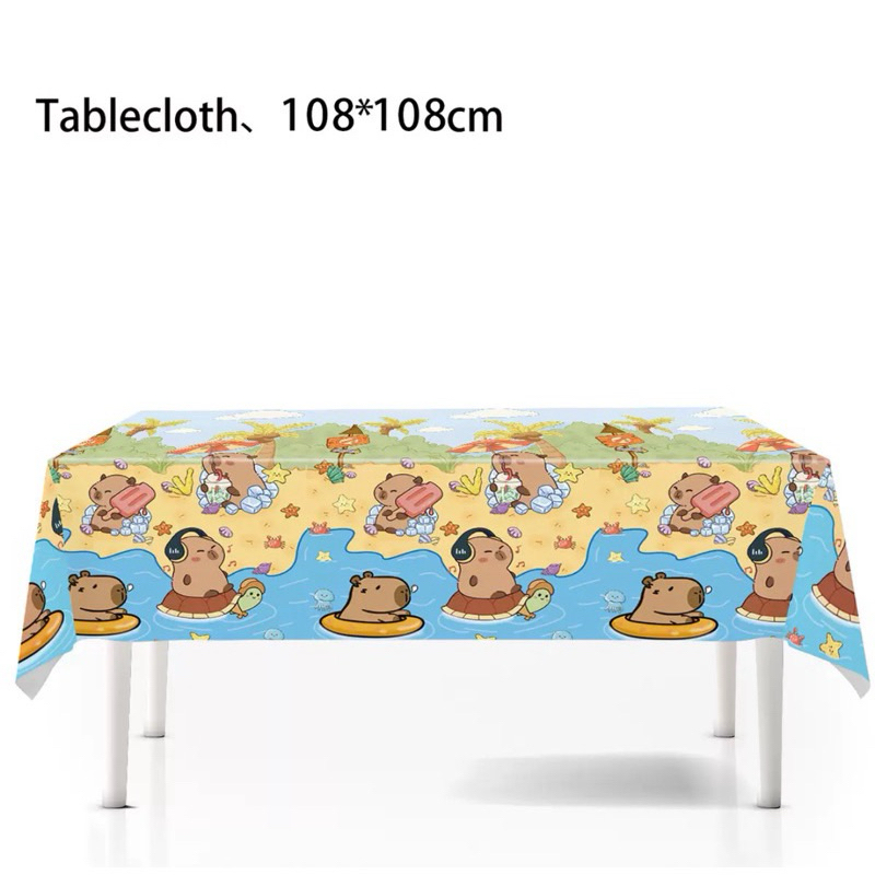 CAPYBARA PLASTIC TABLE CLOTH | Shopee Malaysia