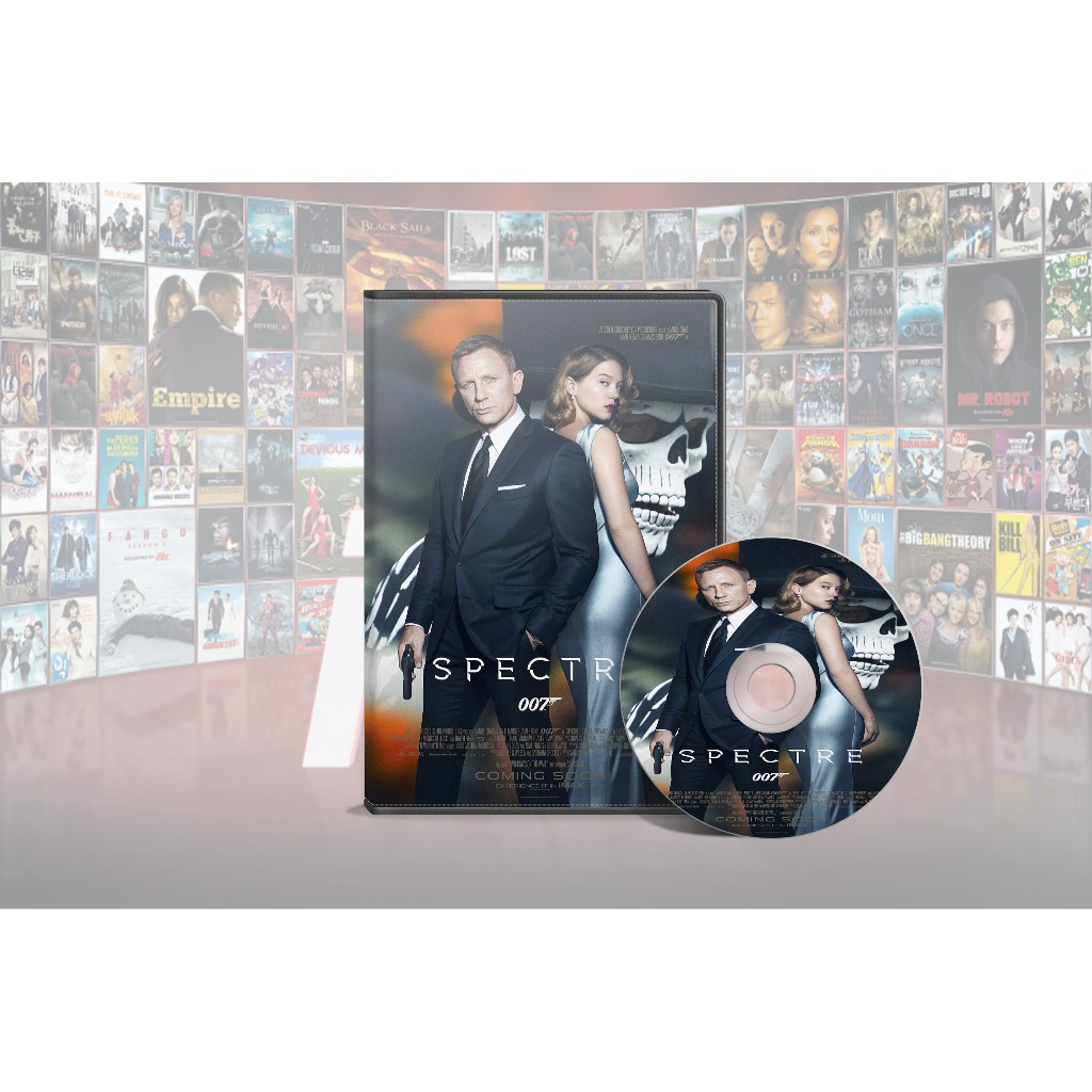 Specter & No Time To Die Film DVD Collection (20152021)