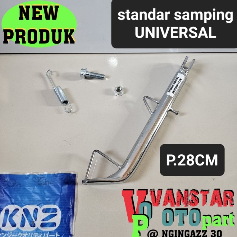 UNIVERSAL SIDE STAND RX KING NINJA FIZ R VIXION CB CBR SATRIA FU ...