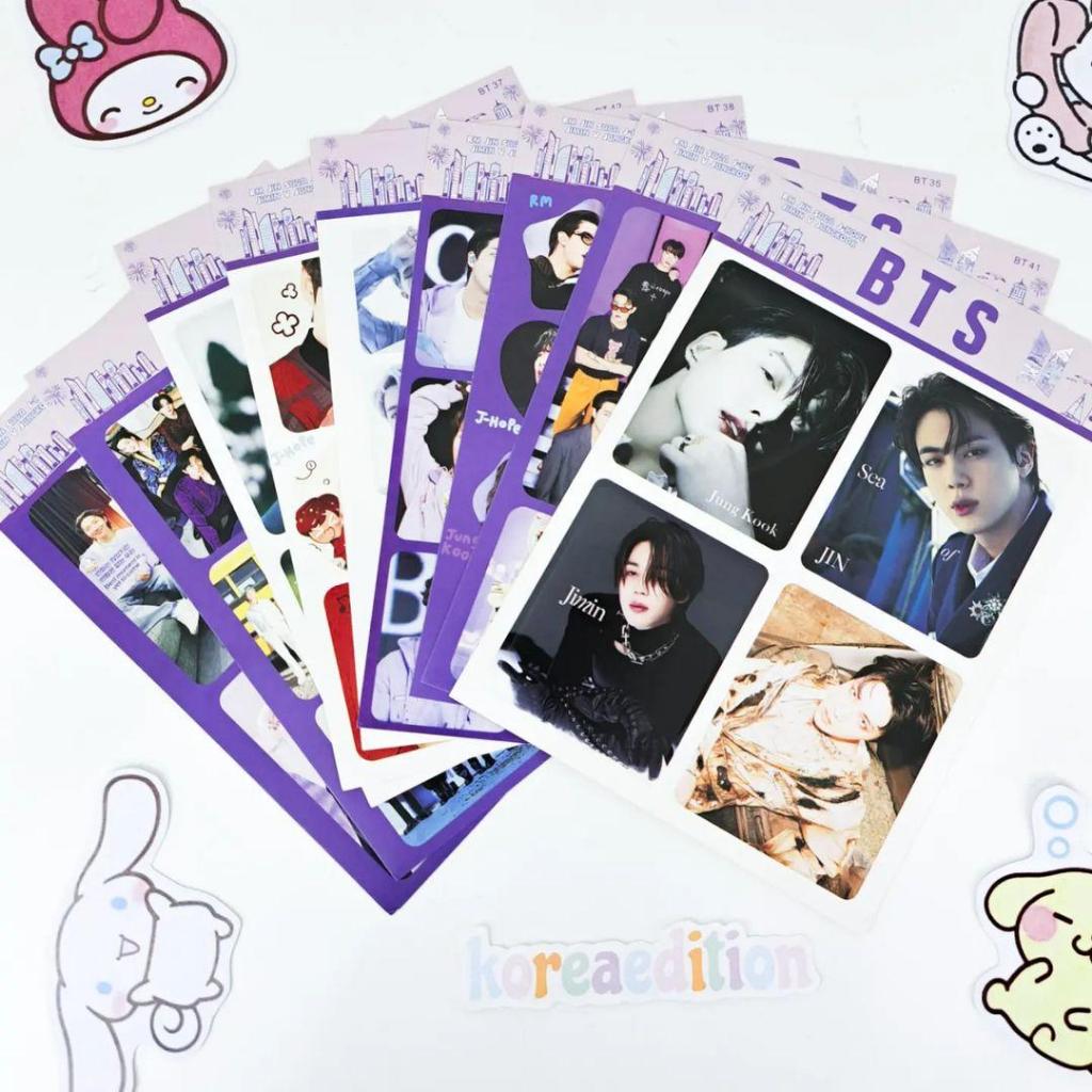 4r Stickers 1 Set of 10pcs Kpop Thailand BTS Blackpink Stray Kids New ...