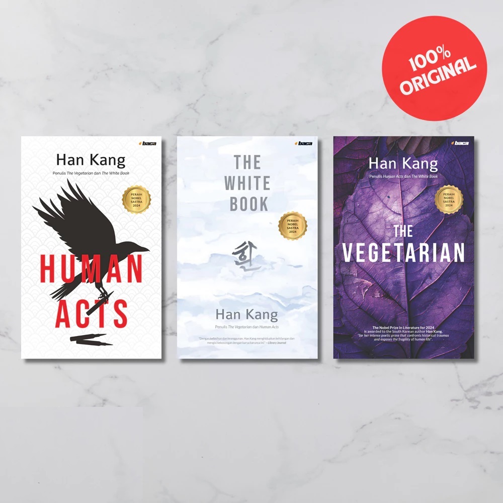 Original Book by Han Kang - White Book - Humab Act - Vegetarian - Han ...