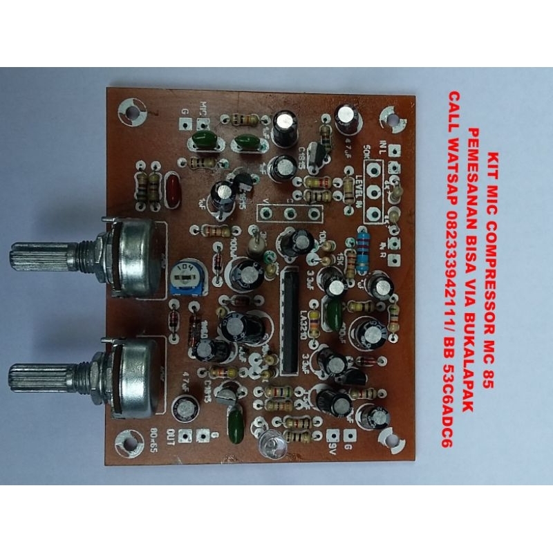 Compressor MC 85 PLUS TONE CONTROL MIC KIT | Shopee Malaysia