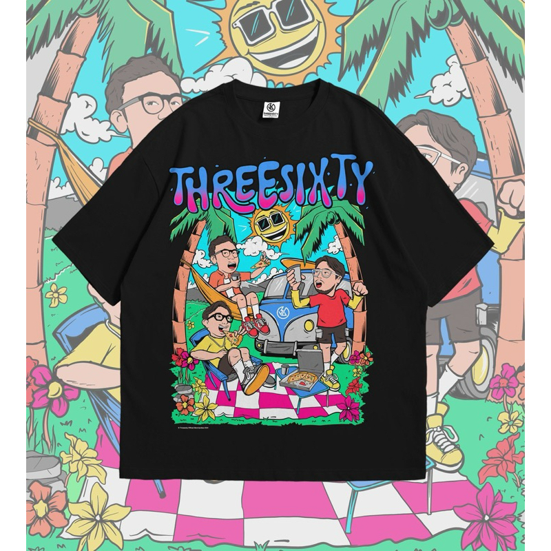 Threesixty Official Merchandise Holiday Black | Shopee Malaysia