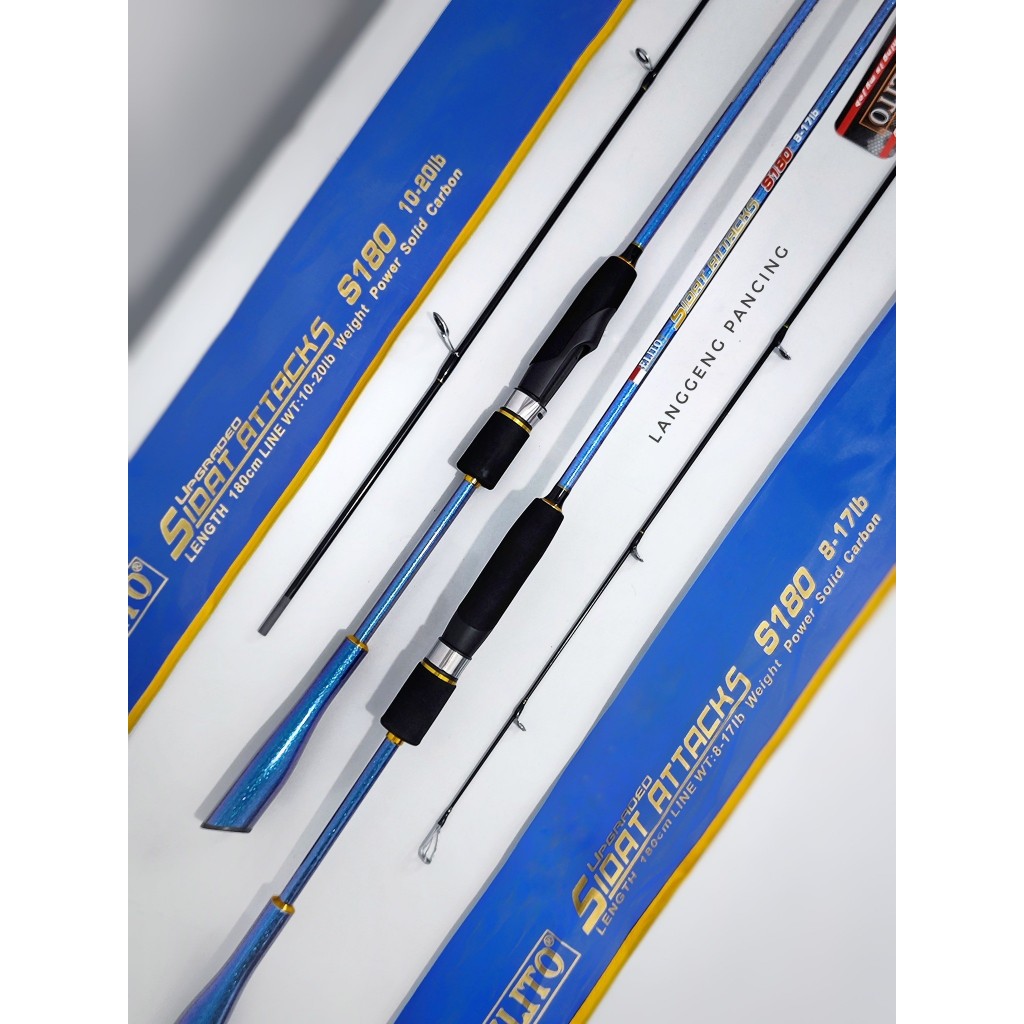Elito Eel Attack Spinning and Baitcasting fishing rod | Shopee Malaysia