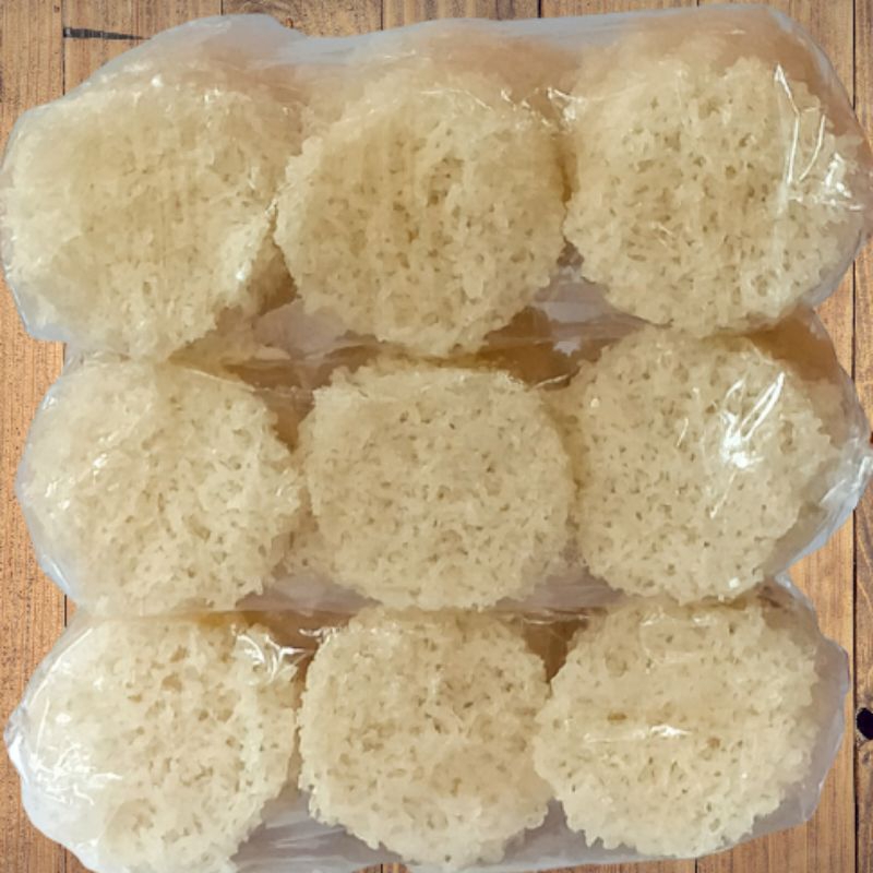 Raw cassava Rengginang patilo pathilo patholo Crispy and tasty cassava ...
