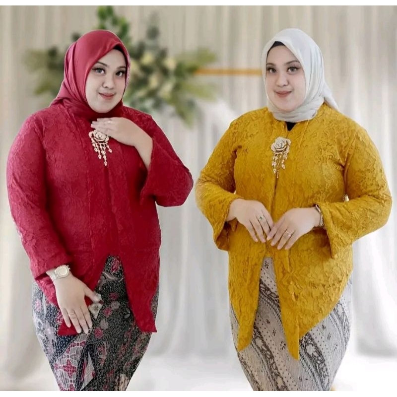 Kebaya • NEWEST FLOY KARTINI KEBAYA JUMBO BIGG SIZE LD 150 CM KEBAYA ...