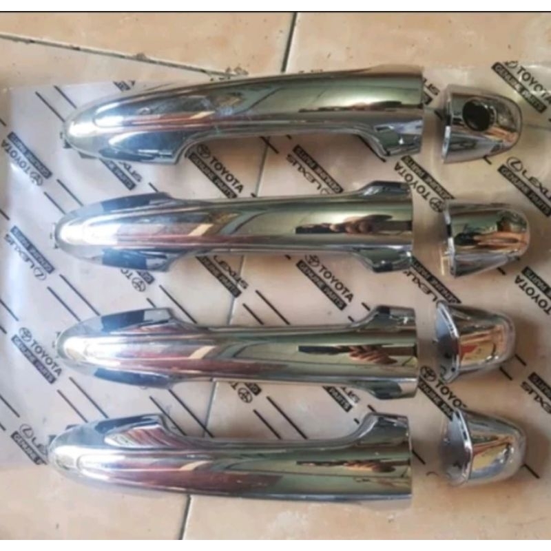 TOYOTA INNOVA REBORN Outside Door Handle Original Chrome -1SET | Shopee ...