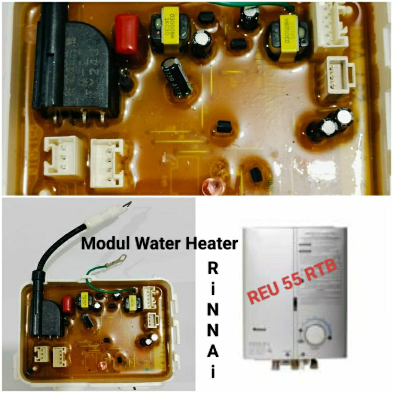 Rinai Rinnai 55RTB Water Heater Speaker Control Electric PCB Module ...