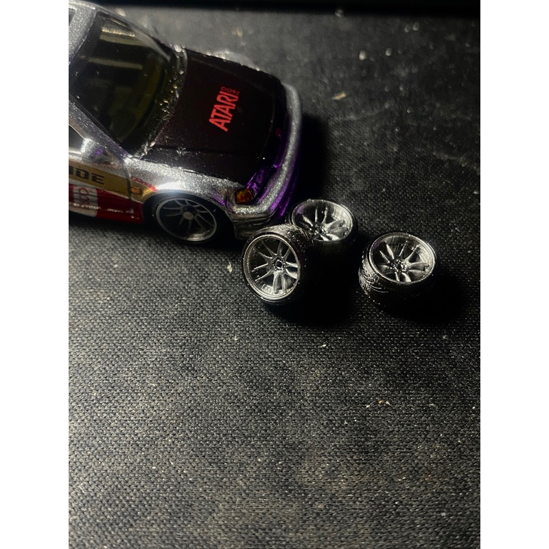 Hotwheels custom 1:64 work cr kiwami tire rims | Shopee Malaysia