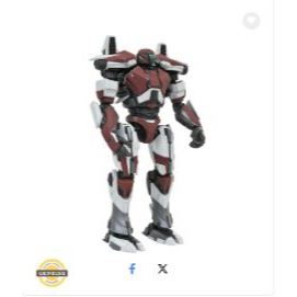 Diamond Select TOYS Pacific Rim Uprising: Guardian Bravo Select Action ...