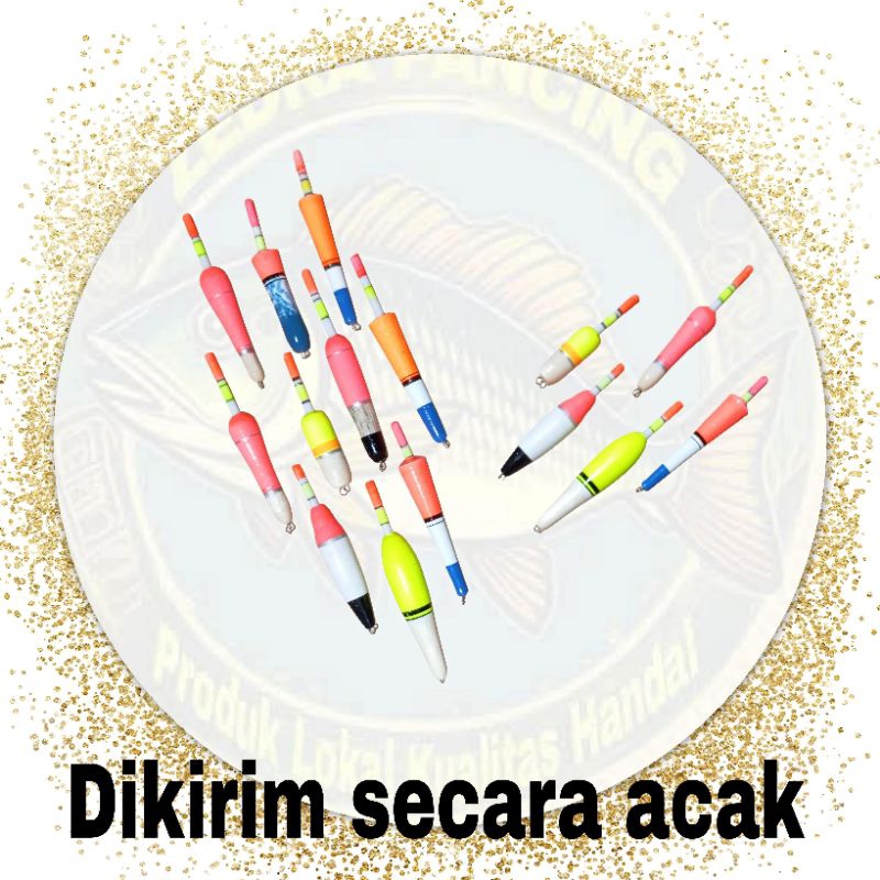 KAYU 15 Pcs Wooden fishing floats can be used with starlite colors and ...