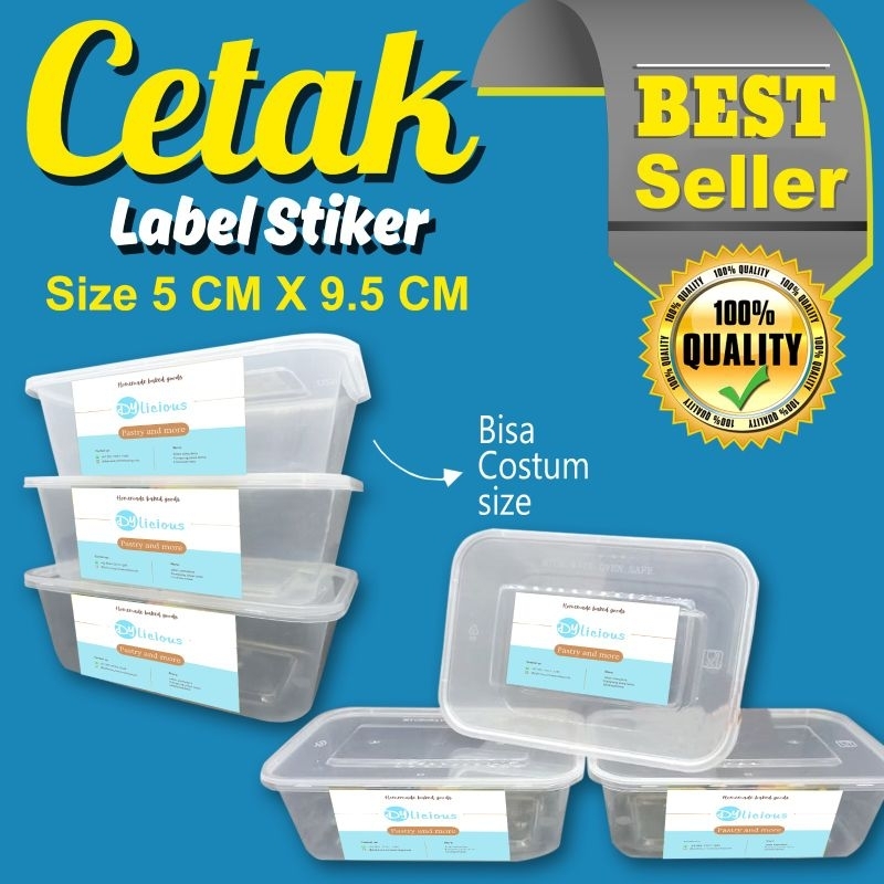 Print Custom Print Square Label Stickers, Thick Material, Custom Size ...