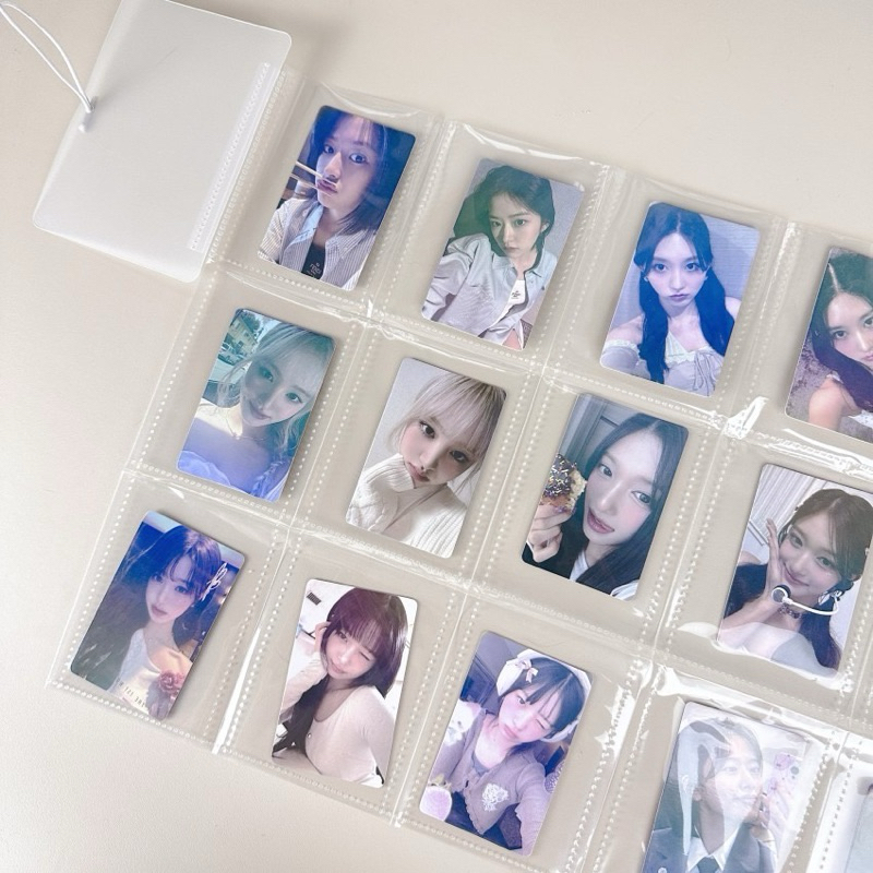 Muji Collect Book Kolbuk Folding Binder Photocard contains 12 and 15 ...
