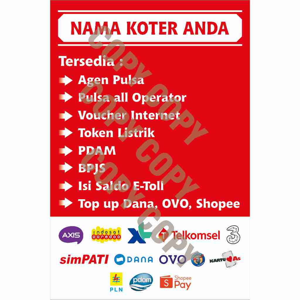 Pulse AGENT SERVICES STICKER MODEL 2 (CAN CUSTOM CONTER NAME) | Shopee ...