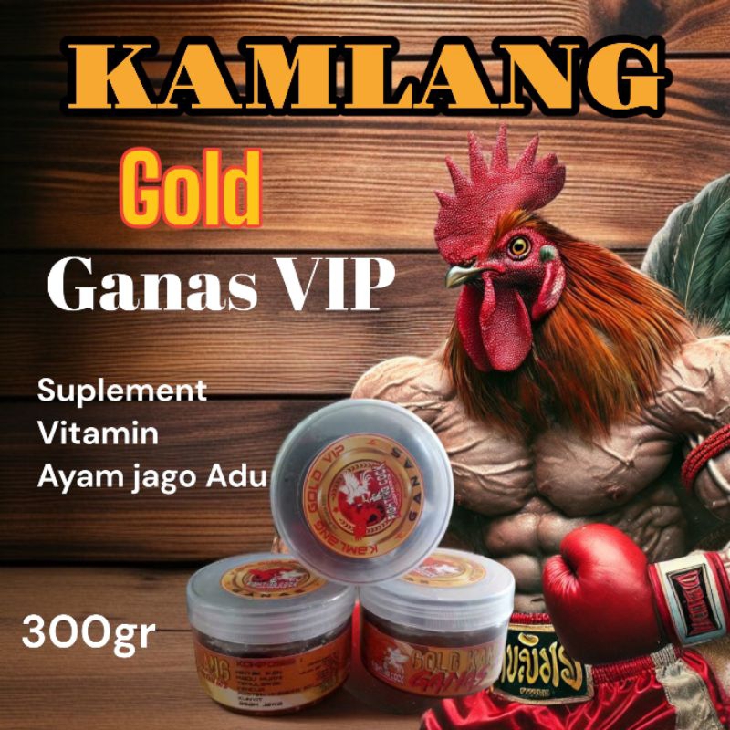 KAMLANG GARAS GOLD VIP KAMLANG CHICKEN VITAMIN CHICKEN SUPPLEMENT VIP ...