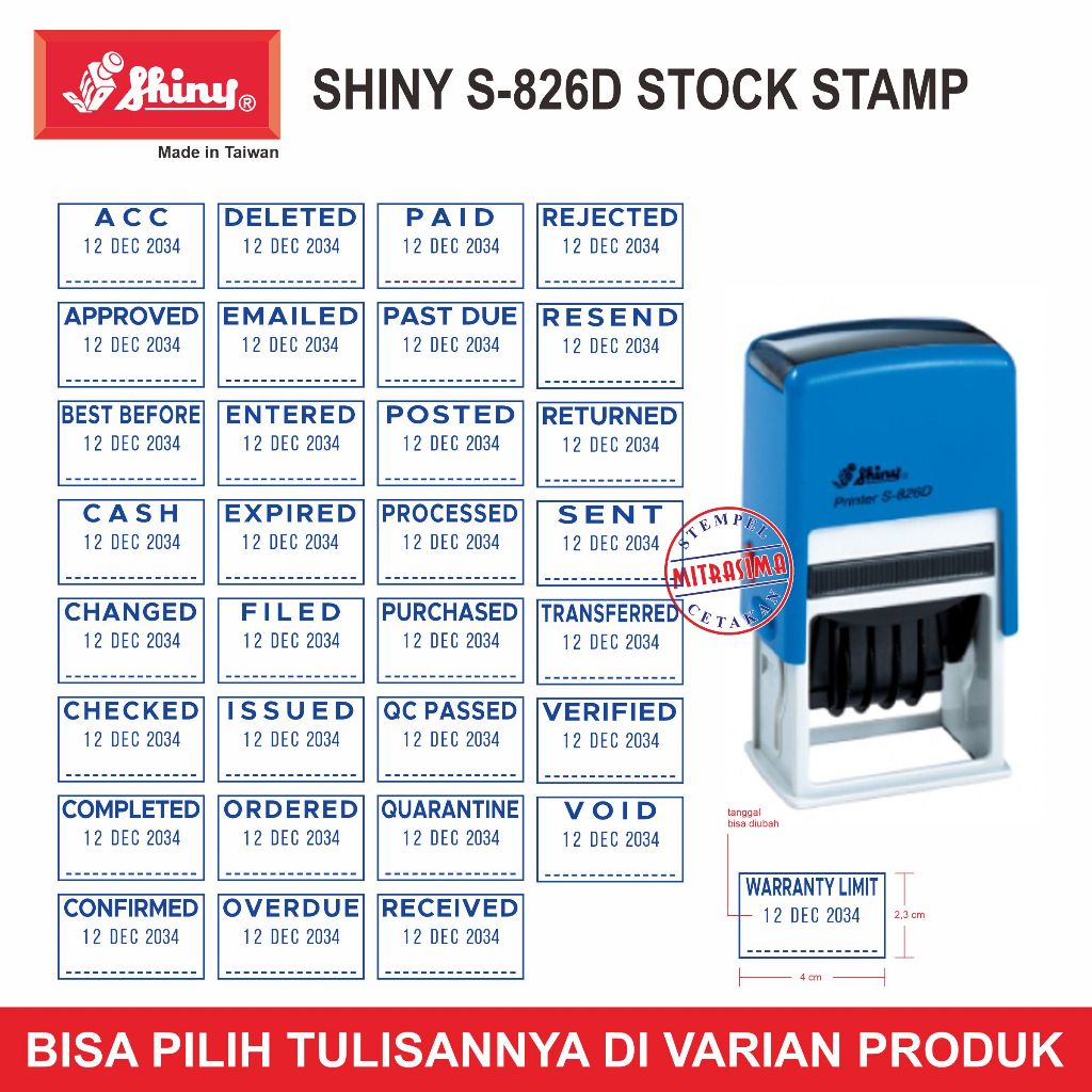 Shiny Approved Stamp with QC Passed, Received, Void, Checked, Expired ...