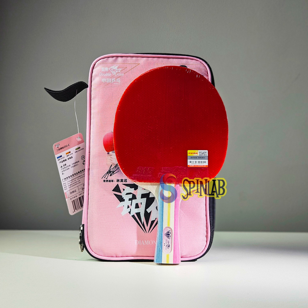 DOUBLE FISH Diamond 2 ITTF | Table Tennis Pingpong Bat | Shopee Malaysia