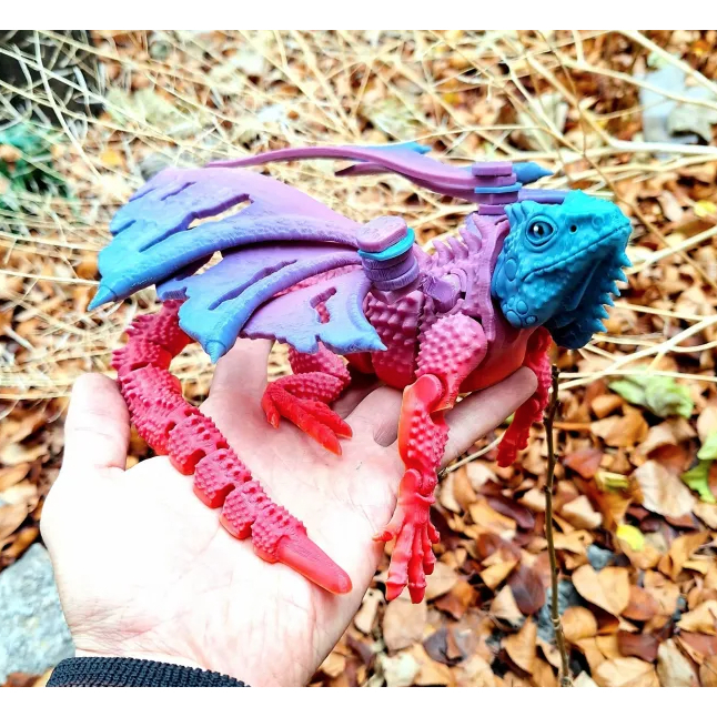 CRONIAN DRAGON Articulated Toy (IGUANA) | Shopee Malaysia