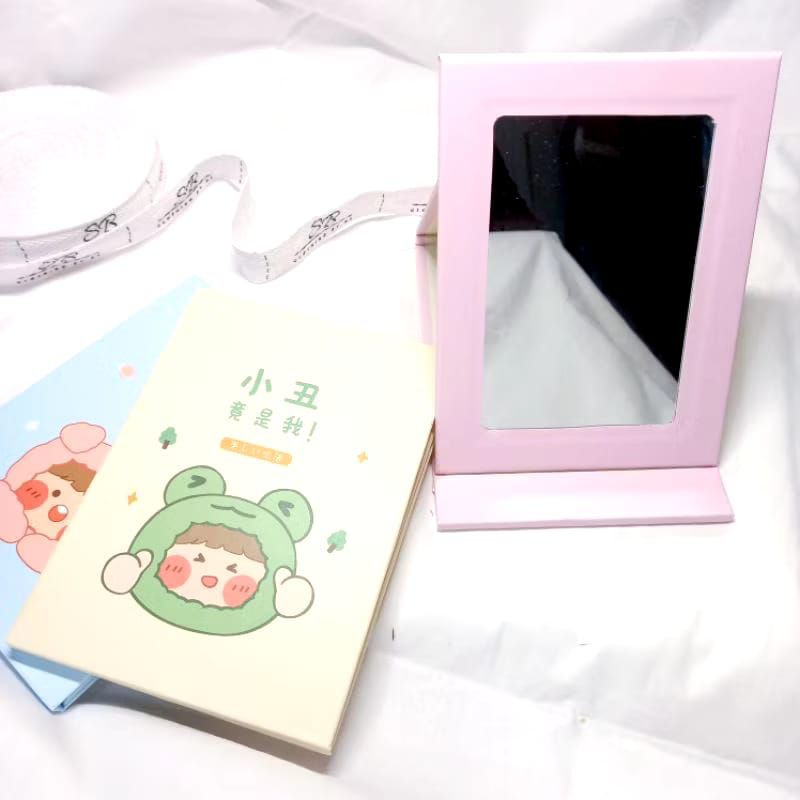 Book style character folding mirror | Shopee Malaysia