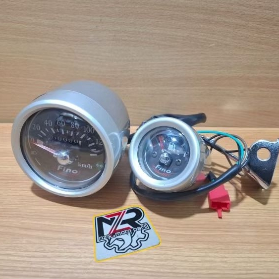 FINO KARBU SPEEDOMETER//KILOMETER ASSY AMPER OLD YAMAHA FINO GASOLINE ...