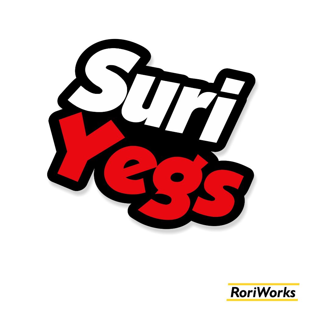 Kiss cut sticker - Suri Yegs | Dyslexia Meme | Shopee Malaysia