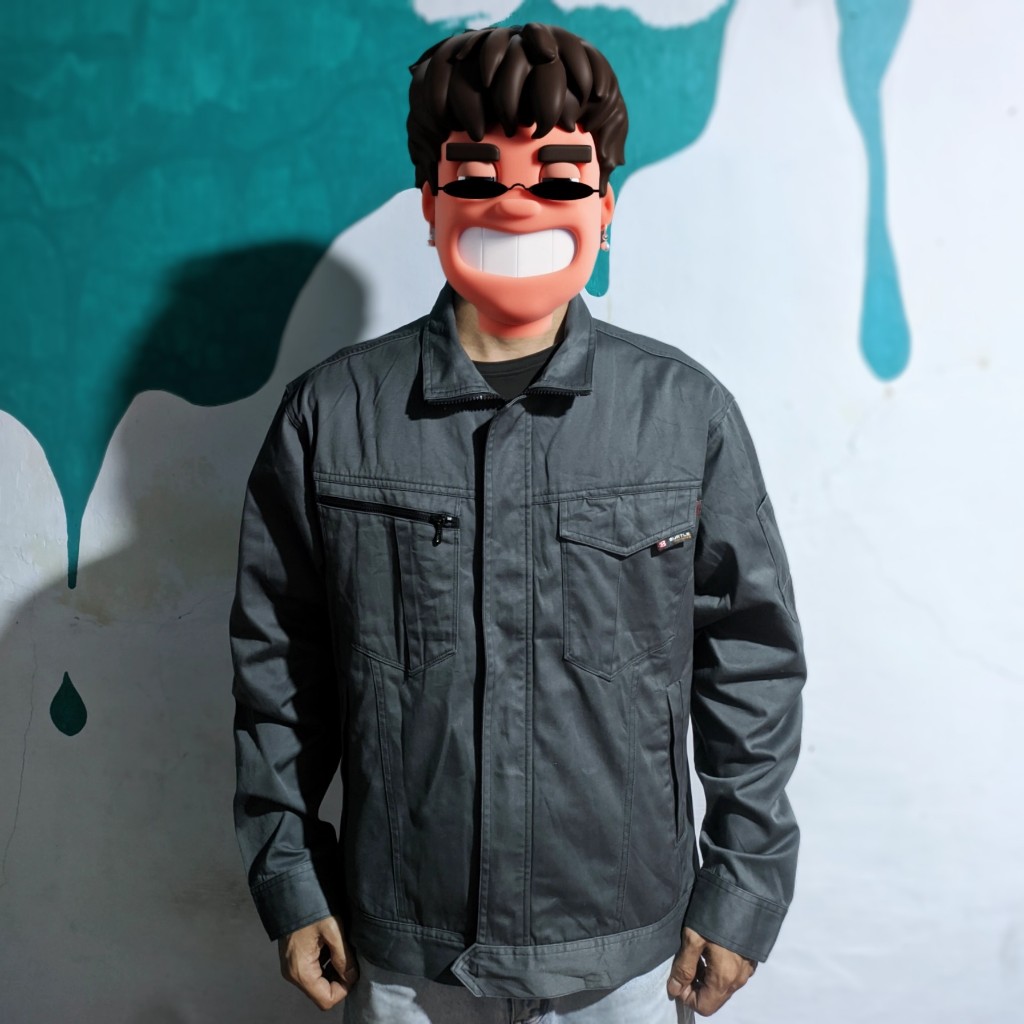 BURTLE Work Jacket - Canvas Cotton (L) | Shopee Malaysia