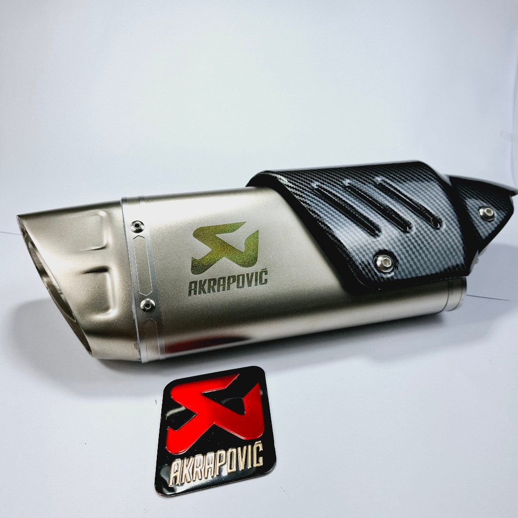 Racing Exhaust IMPORT Taiwan AKRAPOVIC M1 R1 EVOLUTION LINE TITAN ...