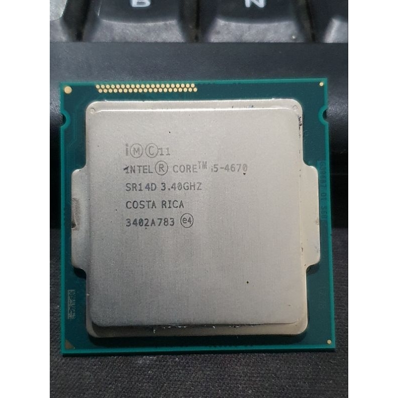 Processor INTEL CORE i5 4670 3470GHz SOCKET 1150 (HASWELL) | Shopee ...
