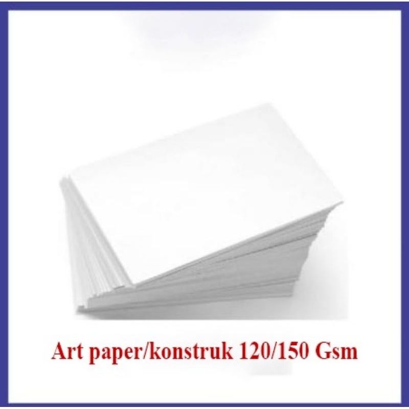 Construct Art Paper 120 gsm 150 gsm | Shopee Malaysia