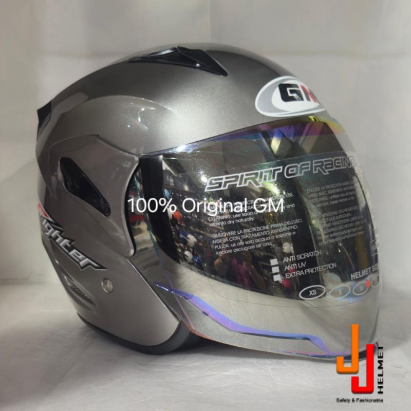 GM Fighter Solid Helmet (100% Original GM) | Shopee Malaysia